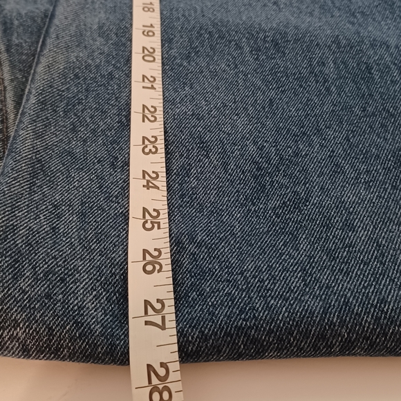 WRANGLER AUTHENTIC Blue Jeans Size 38X32 (actual 36x30) dark - Picture 4 of 7